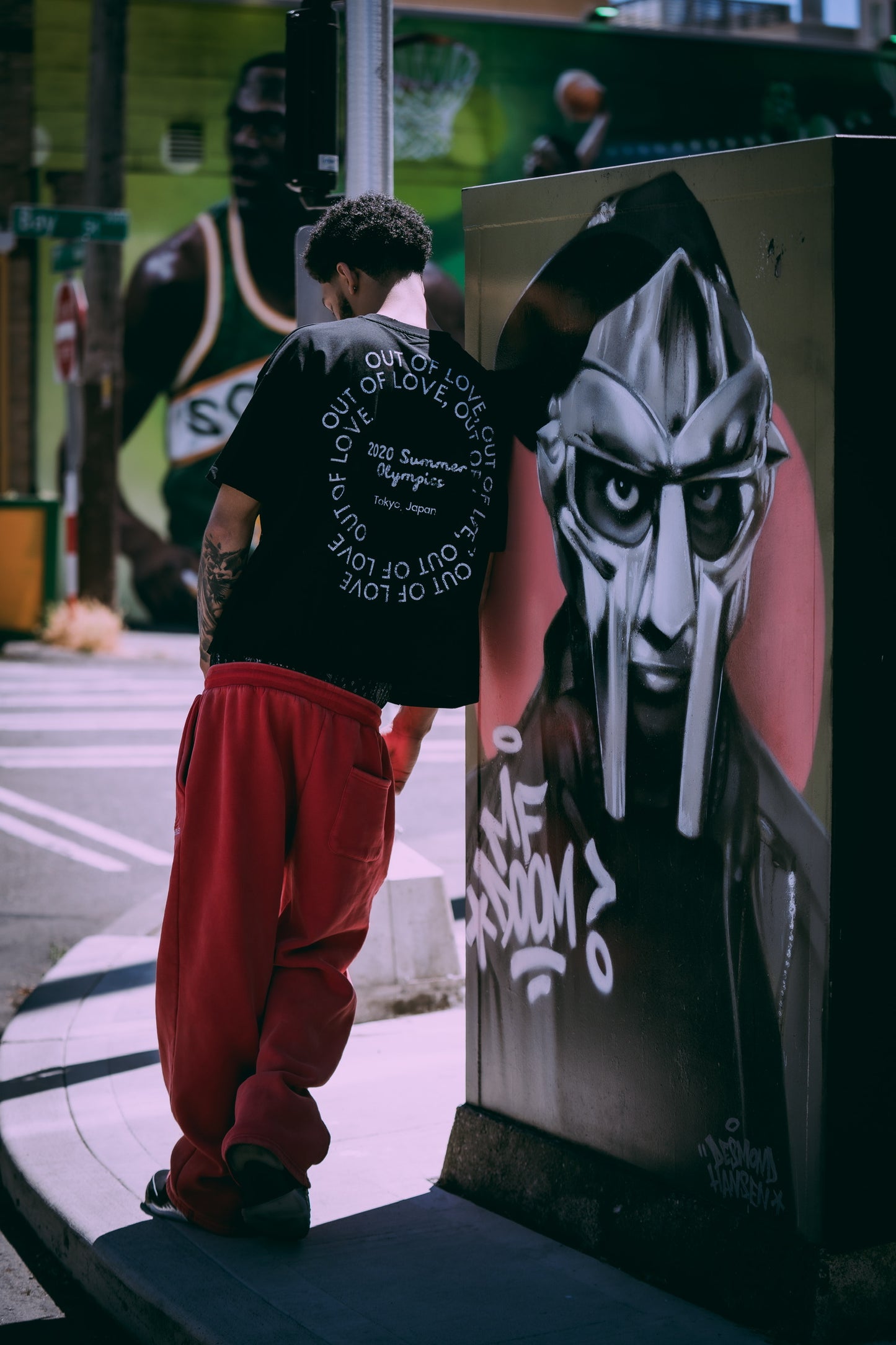Out of love track tee