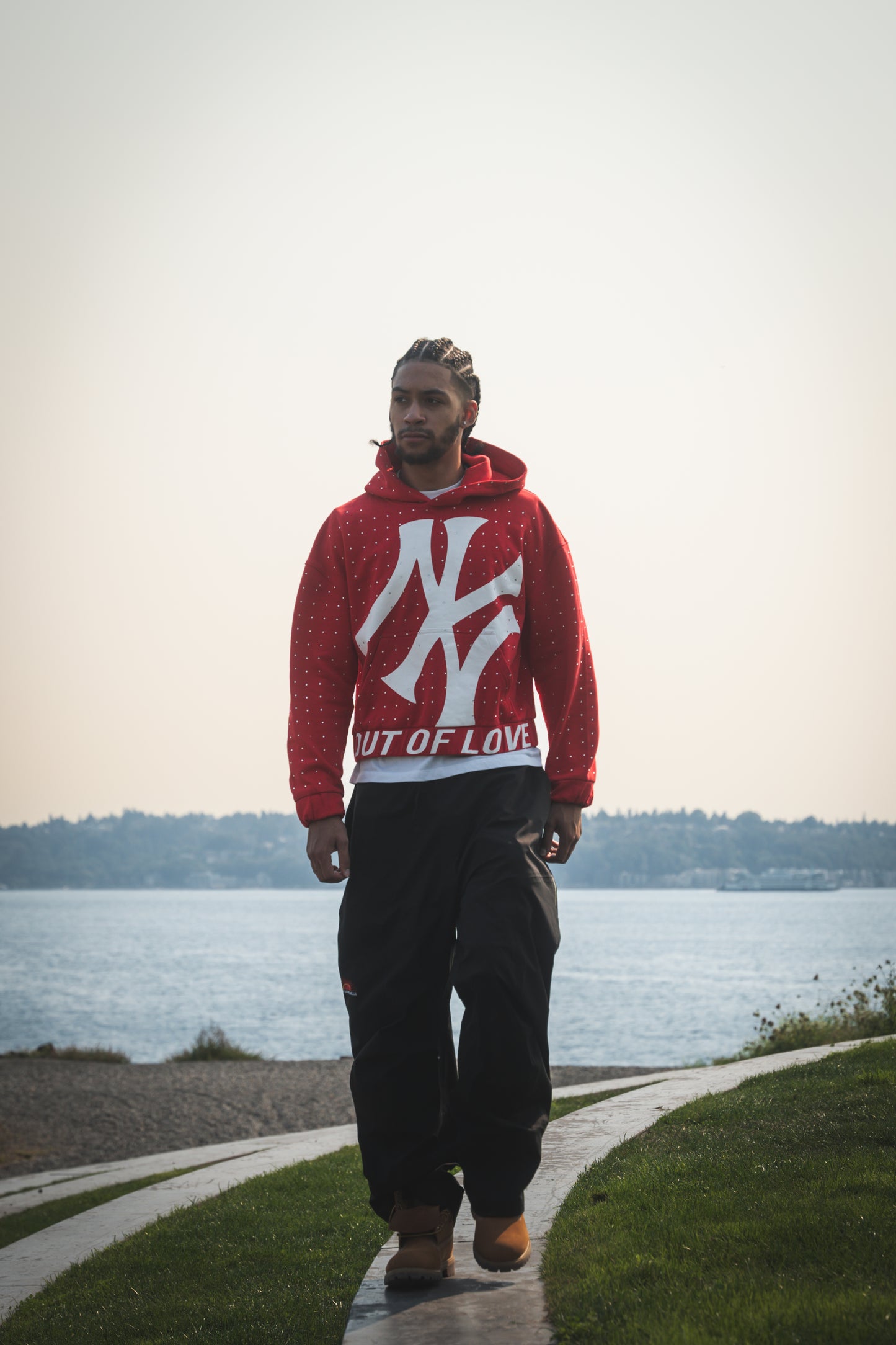NY out of love hoodie