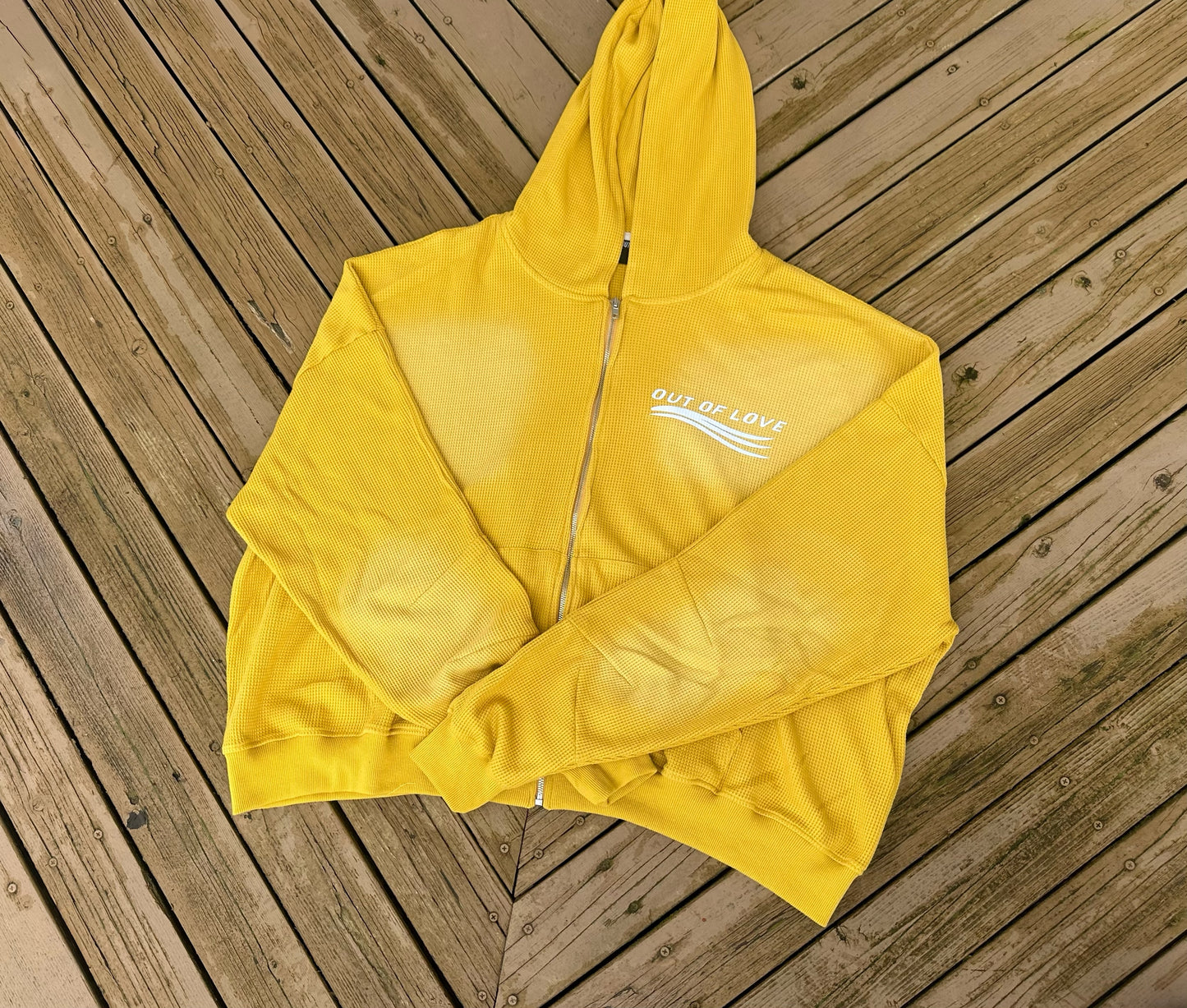 Out of love waffle jacket ❤️‍🔥