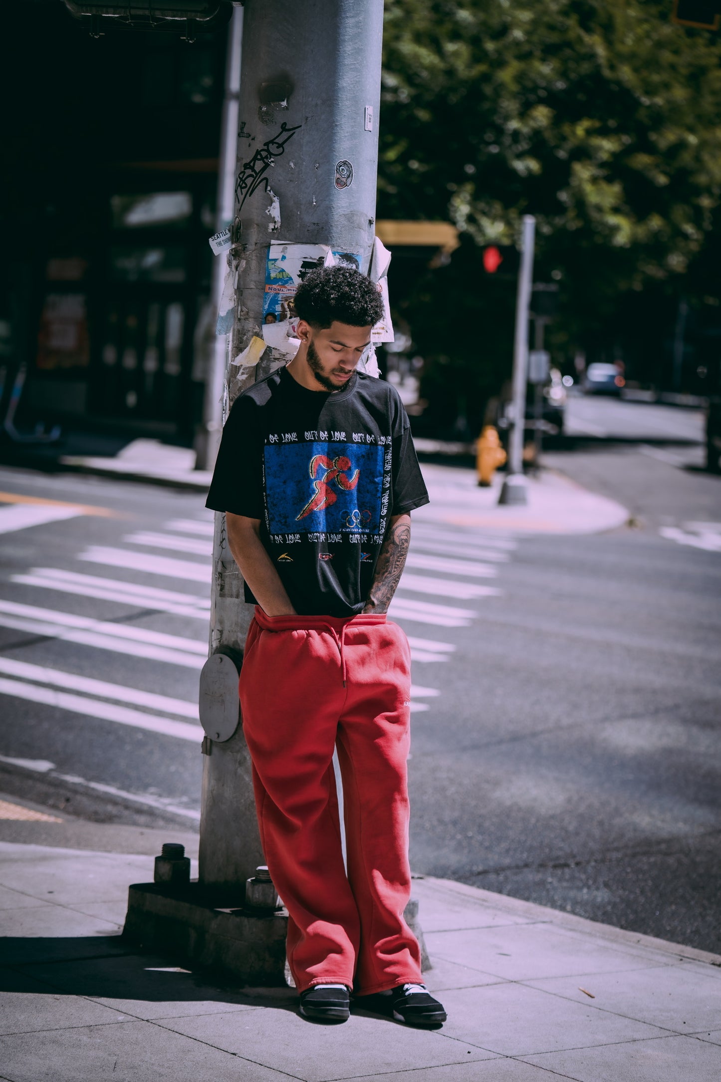 Out of love track tee